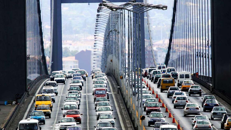 În februarie, au fost înregistrate 136.810 de vehicule în trafic.  