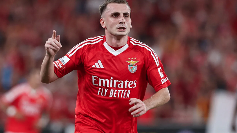 Kerem Aktürkoğlu hat-trick yaptı, Benfica fark attı