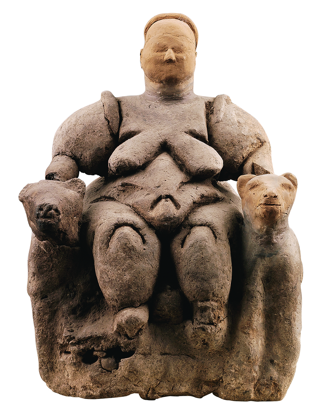 Çatalhöyük, Konya, Geç Neolitik Çağ MÖ 6200-5800. Ankara Anadolu Medeniyetleri