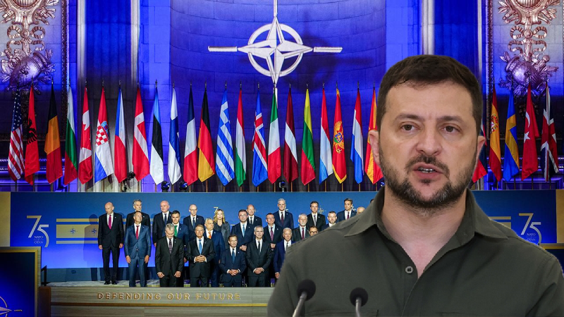 Zelenski: Ukrayna'nın topraklarının bir kısmı için NATO’ya davet edilmesi kabul edilemez