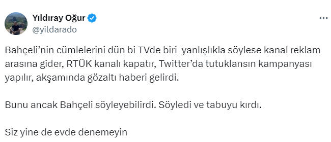 Gazeteci Yıldıray Oğur