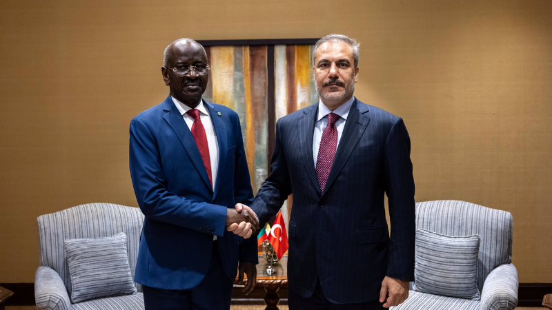 Bakan Fidan, Moritanya Dışişleri Bakanı Merzuk ile görüştü