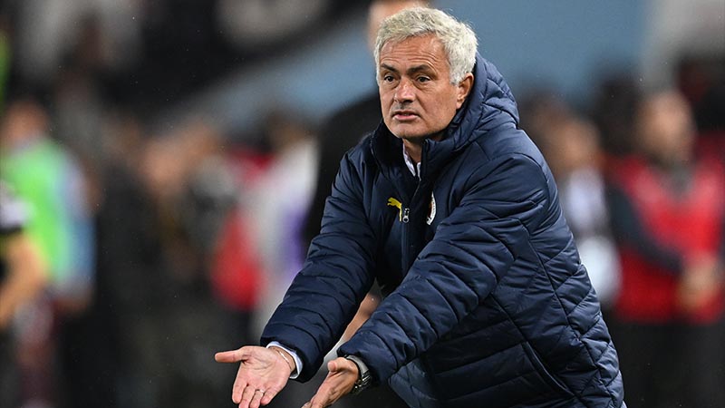 PFDK'dan Jose Mourinho'ya 1 maç men