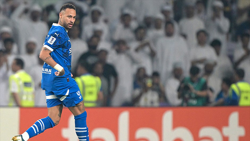 Sakatlıktan yeni dönen Neymar'dan Al Hilal'e kötü haber