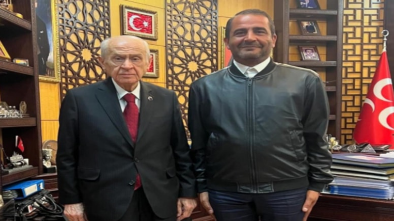 Karagümrük Çetesi'nden Soner Ergin, Bahçeli'yi ziyaret etti: Yakın zamanda çok özel bir hediye ile müjde verecek