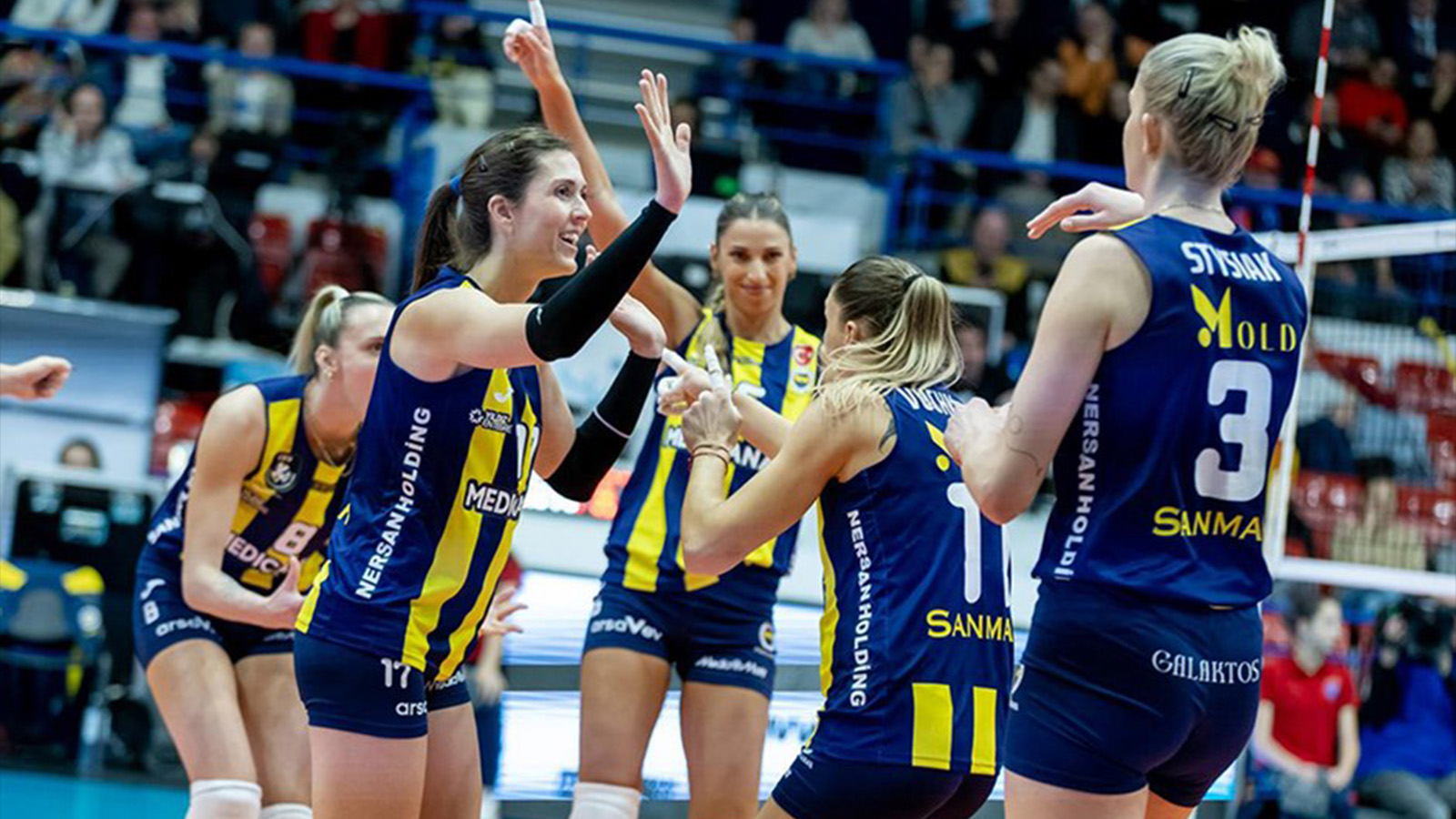 Fenerbahçe Medicana, Stysiak ile galibiyete uzandı; Şampiyonlar Ligi'nde 2'de 2 yaptı