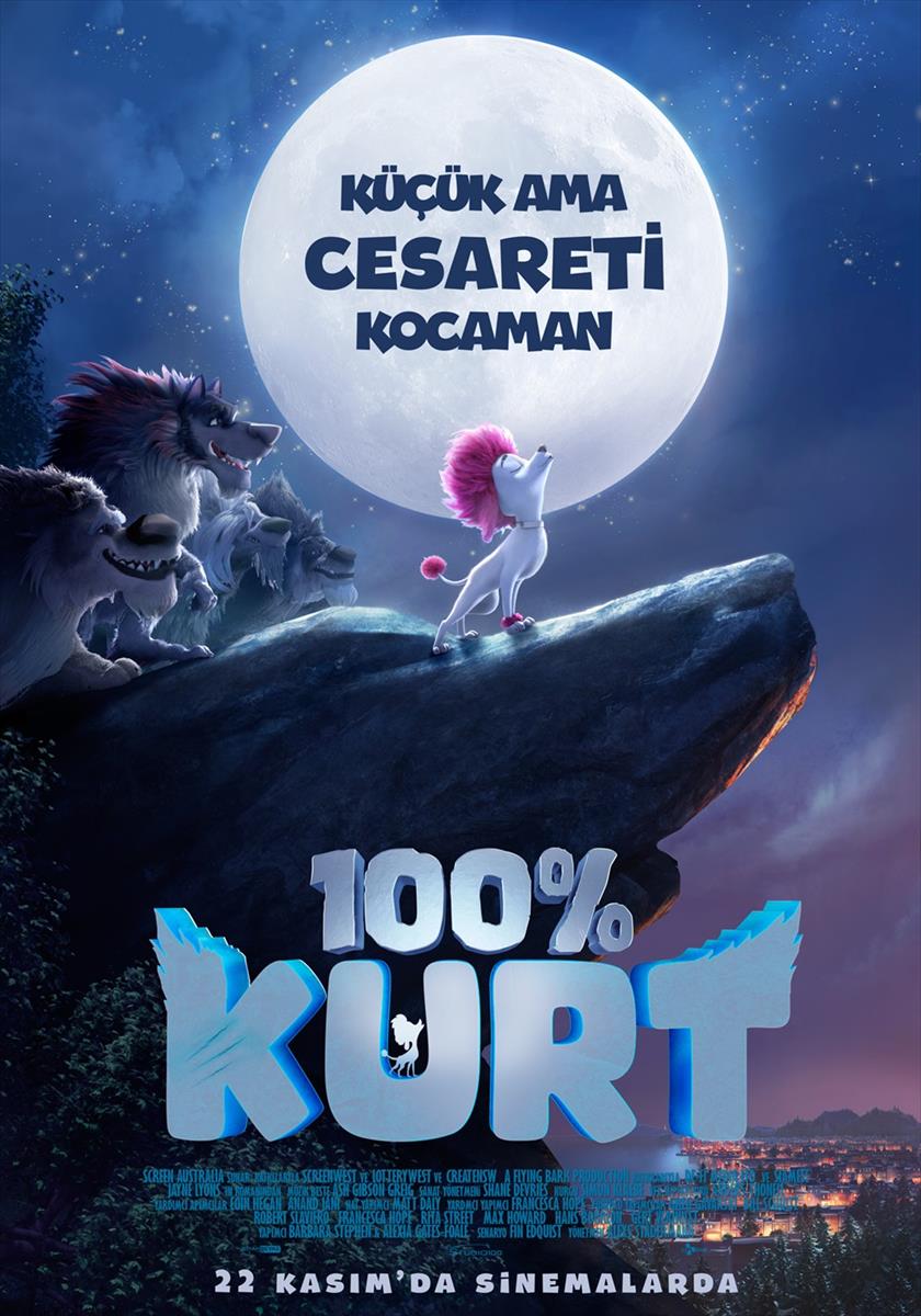 Vizyon Tarihi: 22 Kasım 2024 | Kurt sürüsü tarafından dışlanan Freddy, gerçek bir kurt olduğunu kanıtlamak için kayıp Moonstone'u bulmaya karar verir. Sokak köpeği Batty ile beklenmedik bir dostluk kuran Freddy, sürüsünü kurtarmak için elinden geleni yapar. %100 kurt olmasa da, her zaman %100 kahramandır.