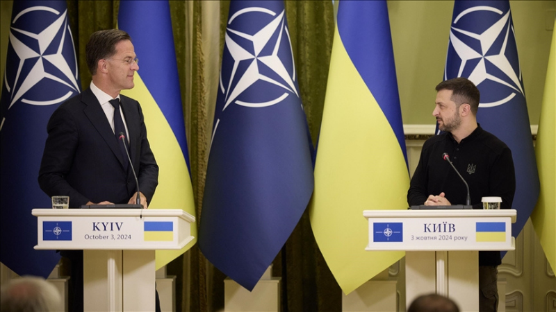 NATO Genel Sekreteri Rutte ve Ukrayna Devlet Başkanı Zelenski bir arada: Mümkün olan en güçlü konumda olmasını sağlamalı