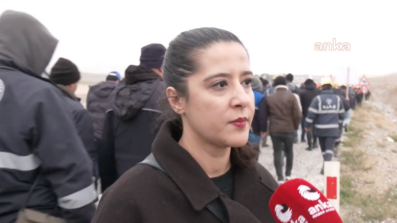 EMEP Milletvekili Sevda Karaca'dan Çayırhan işçilerine destek: Özelleştirme, yer altı ve yer üstü kaynaklarının sermayeye peşkeş çekilmesi demek