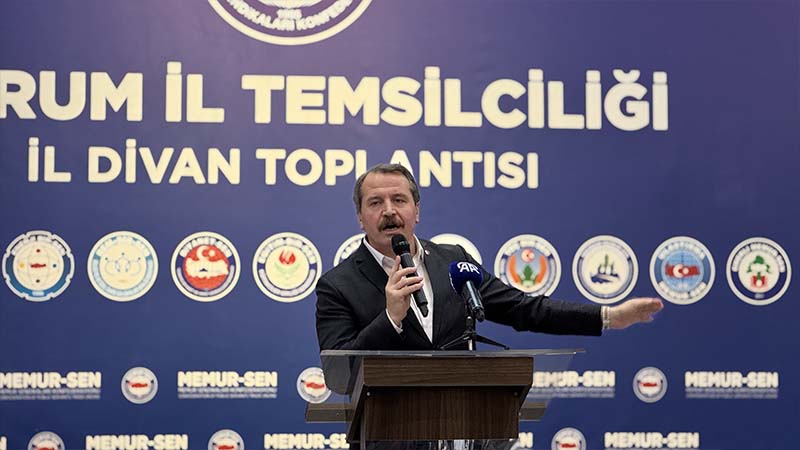 Memur-Sen Genel Başkanı Yalçın: Toplu sözleşme sistemi tıkanmıştır