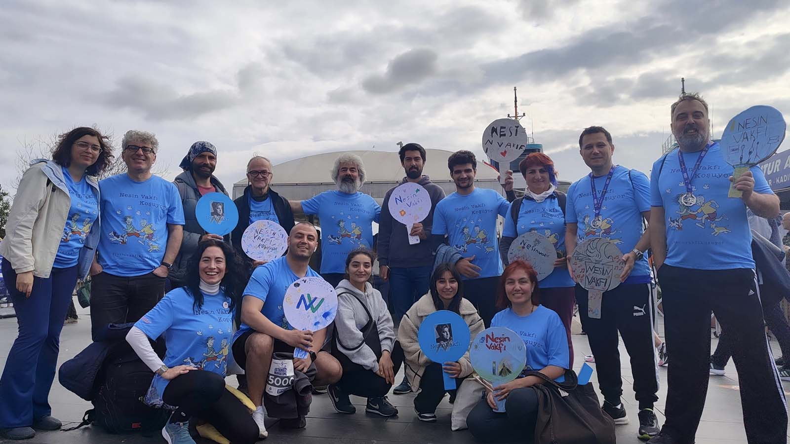 Nesin Vakfı, İstanbul Maratonu’nda 561 bin TL bağış topladı