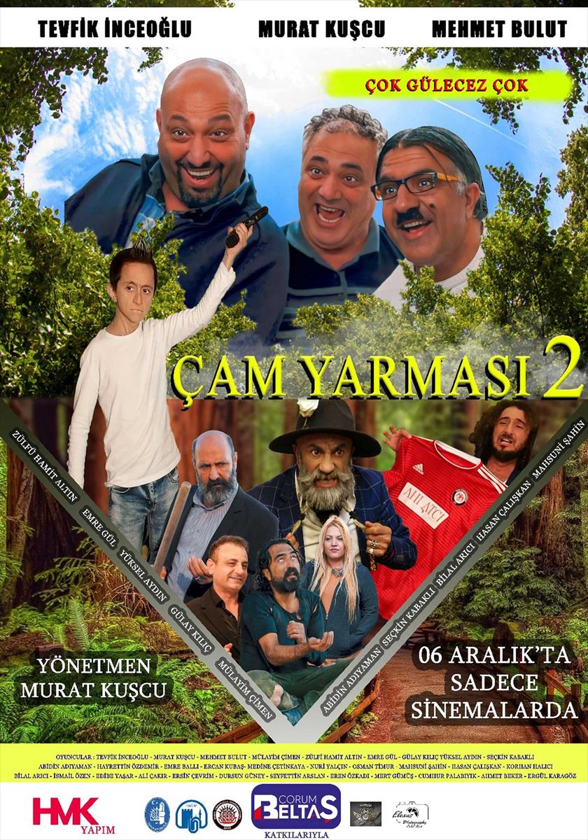 Çam Yarması 2 | Film, başlarının belada olduğu mafya babasından kurtulmak için zorlu bir göreve çıkan üç kardeşin hikâyesini anlatıyor.