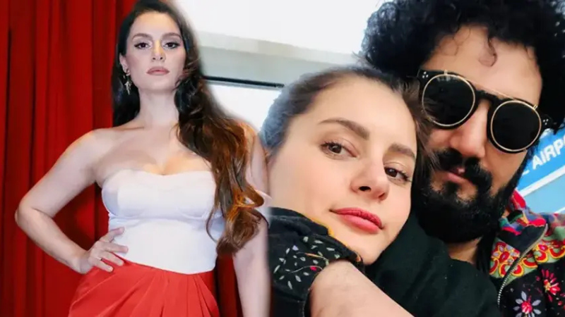 Atiye üçüncü çocuğunu kucağına aldı