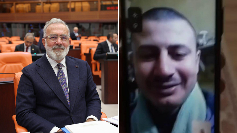 AKP'li Yenişehirlioğlu, "Gazze'ye savaşmaya gidiyorum" diyerek evden çıkan ve 14 aydır Suriye'de tutuklu olan gencin serbest bırakıldığını duyurdu