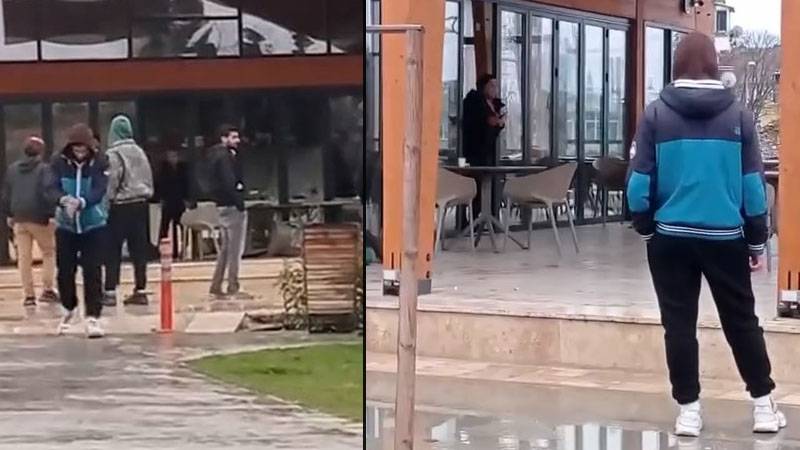 Fatih'te bir erkek, eski sevgilisine falçatayla saldırıp kendi boğazını kesti