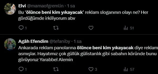 "Ölünce Beki Kim Yıkayacak" afişi internette yayınlanmaya hazırlanan Gassal dizisi için yapılan reklam kampanyasının bir parçası olduğu ortaya çıktı.