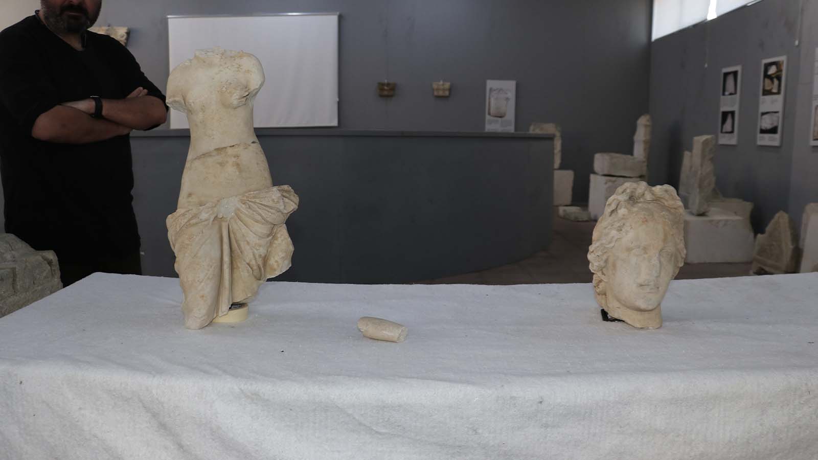  Pompeiopolis Antik Kenti'nde iki "Afrodit" heykeli bulundu