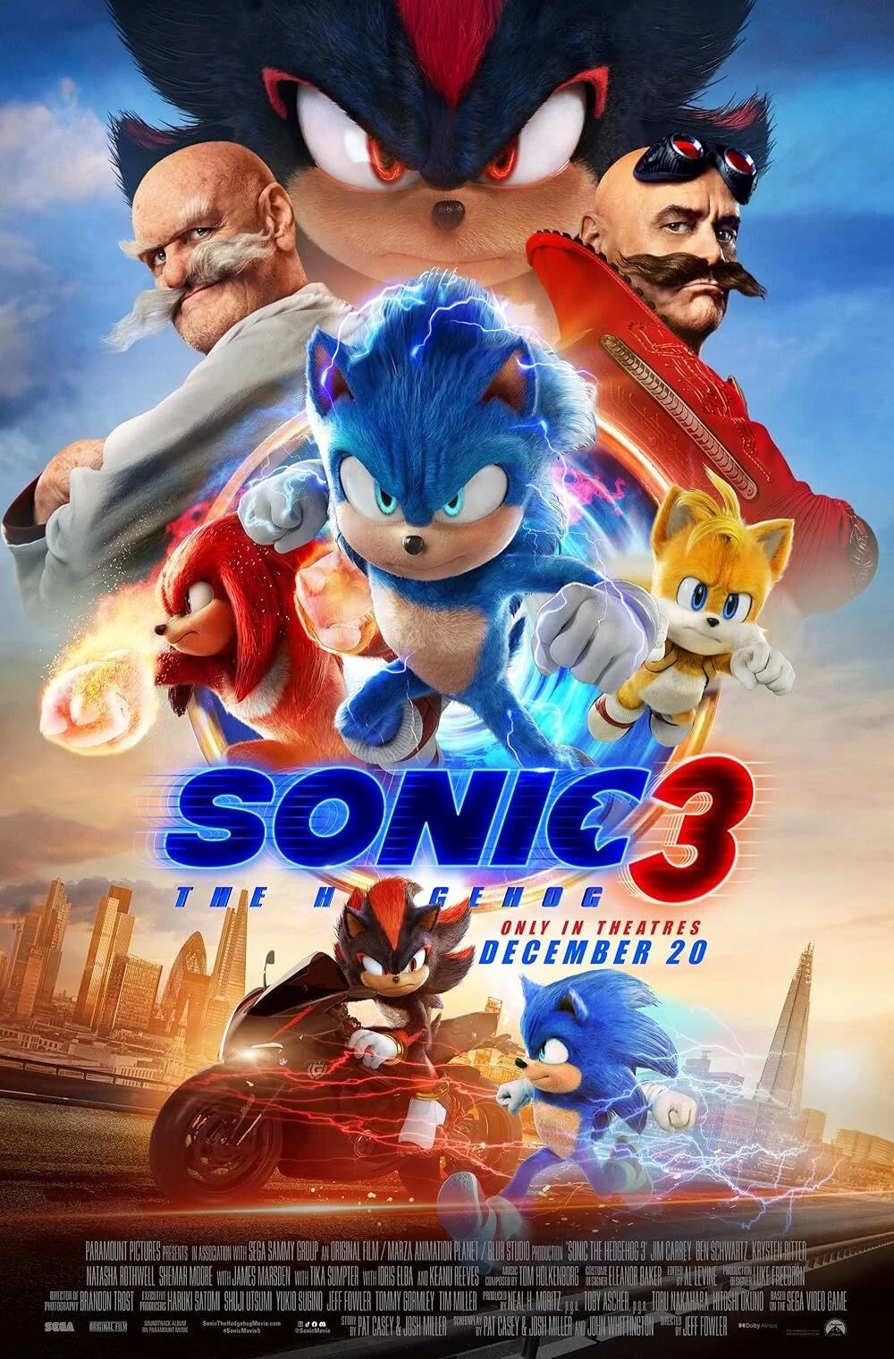 1. Sonic 3 | 62 milyon dolar