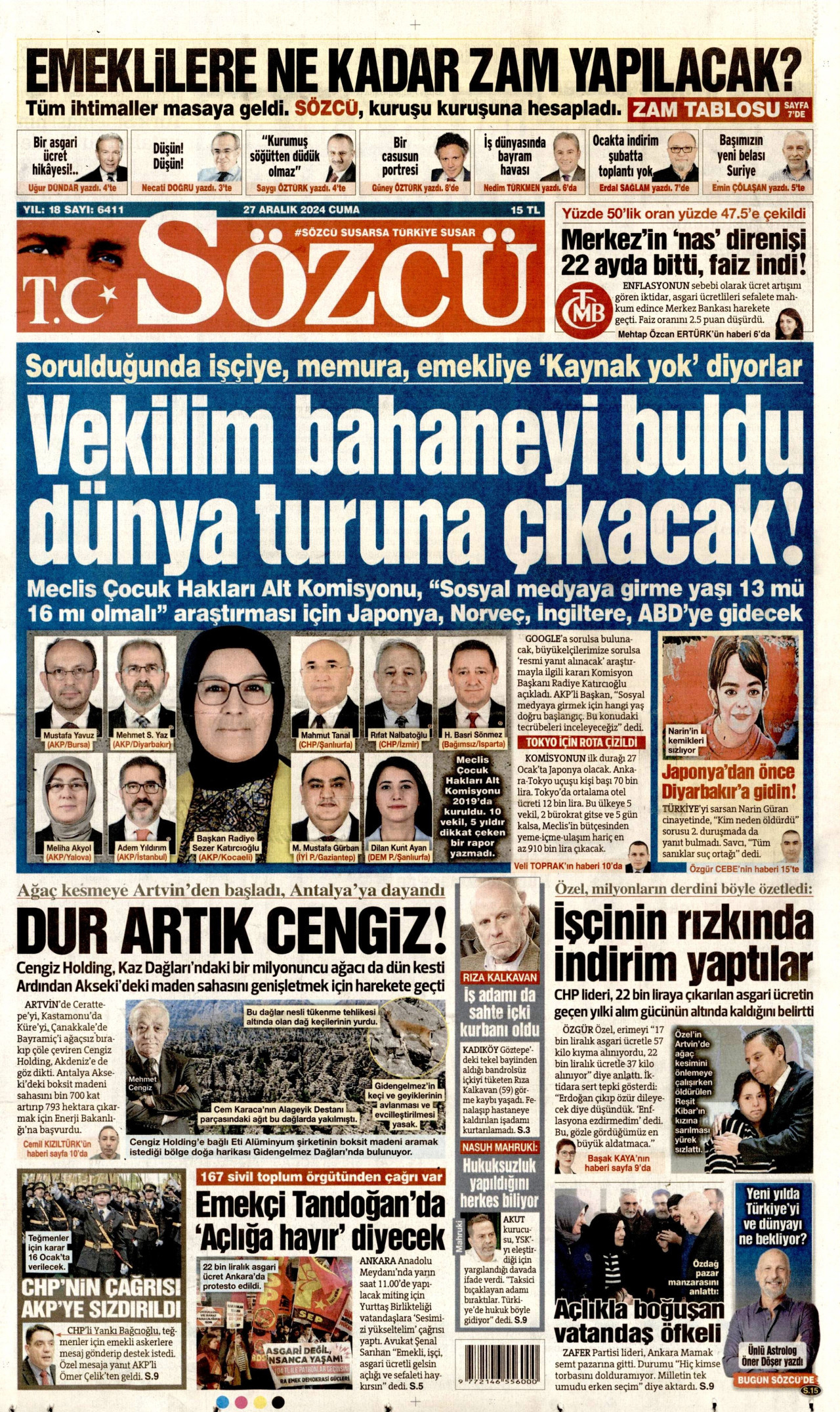 22 ay sonra gelen faiz indirimi gazetelerde böyle yankılandı: Piyasalar rahatladı