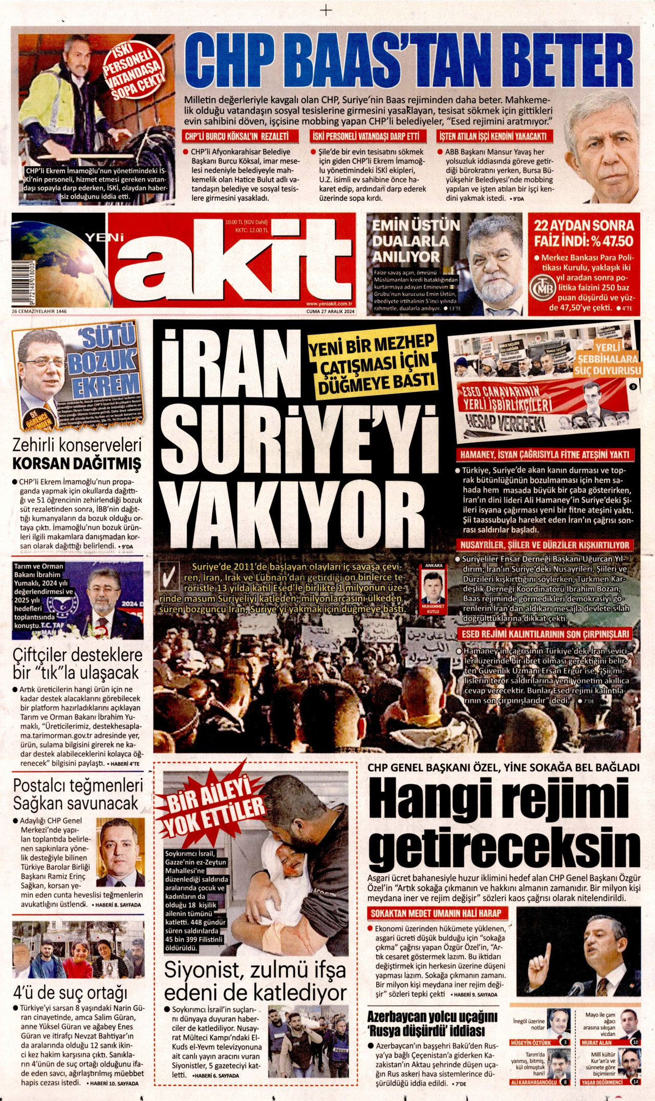22 ay sonra gelen faiz indirimi gazetelerde böyle yankılandı: Piyasalar rahatladı