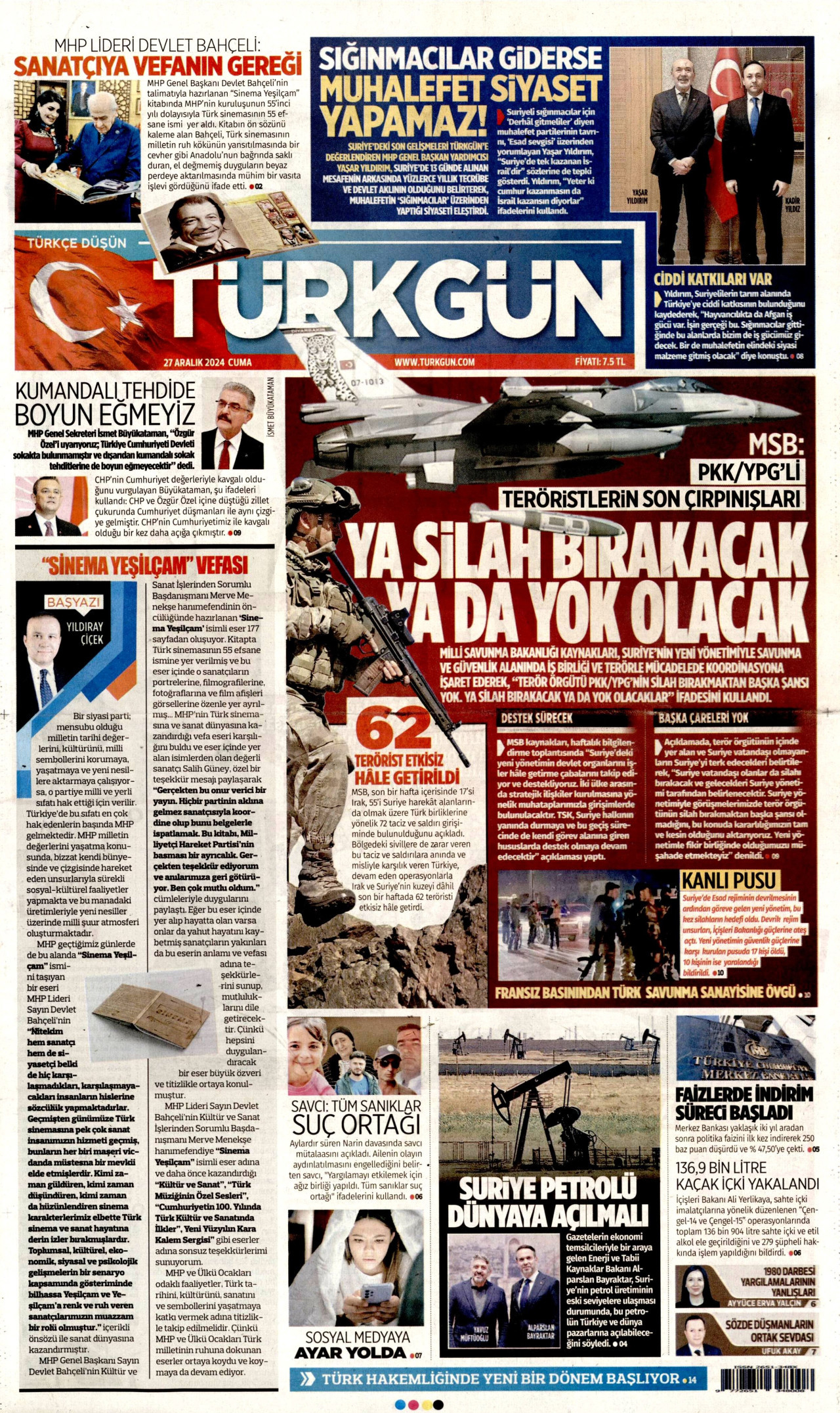 22 ay sonra gelen faiz indirimi gazetelerde böyle yankılandı: Piyasalar rahatladı