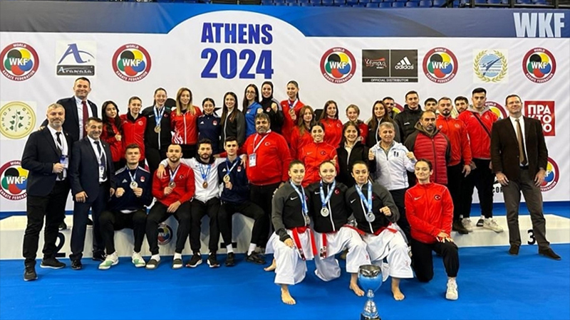 Milli sporcular, Karate 1 Serisi A Ligi Tiflis ayağında 7 madalya kazandı