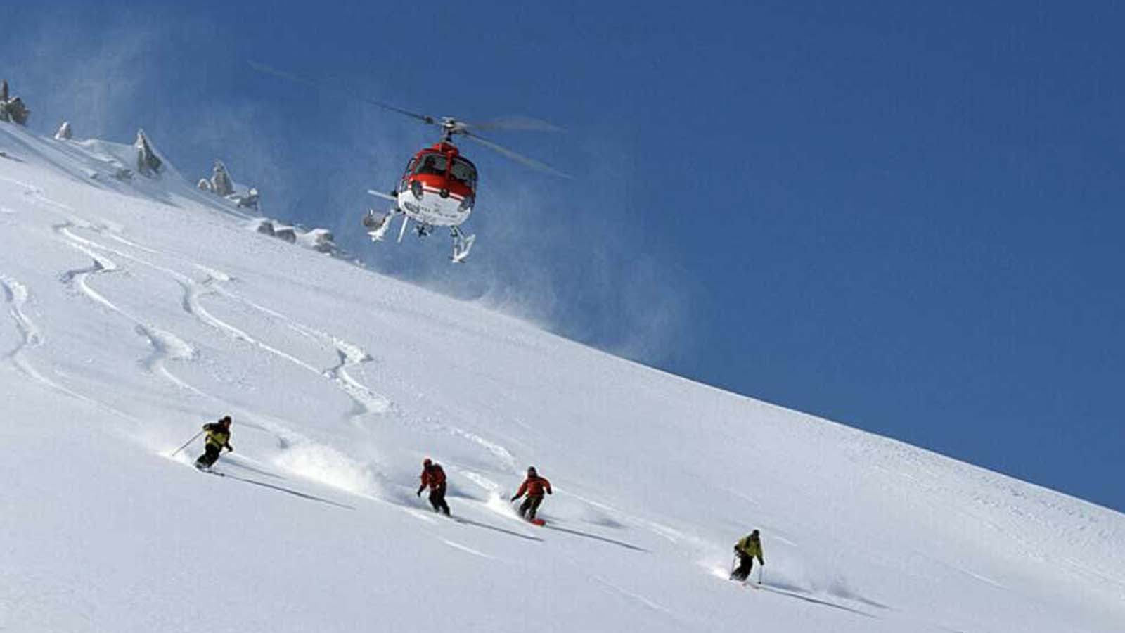 Kaçkar Dağları'nda "heliski" etkinliği 