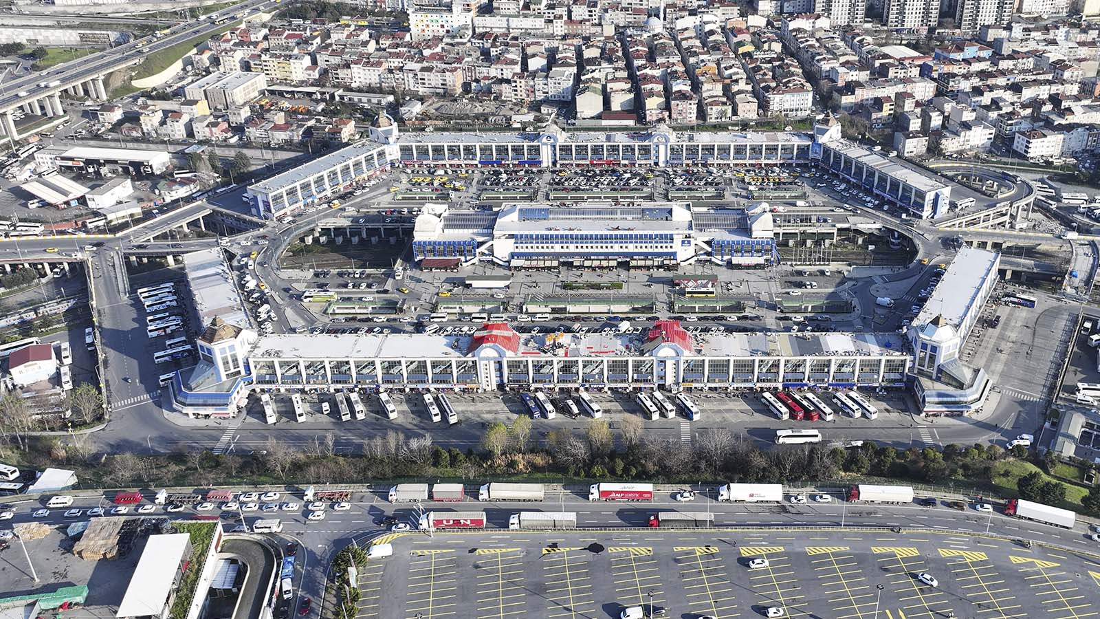 Büyük İstanbul Otogarı'nda yarıyıl tatili hareketliliği