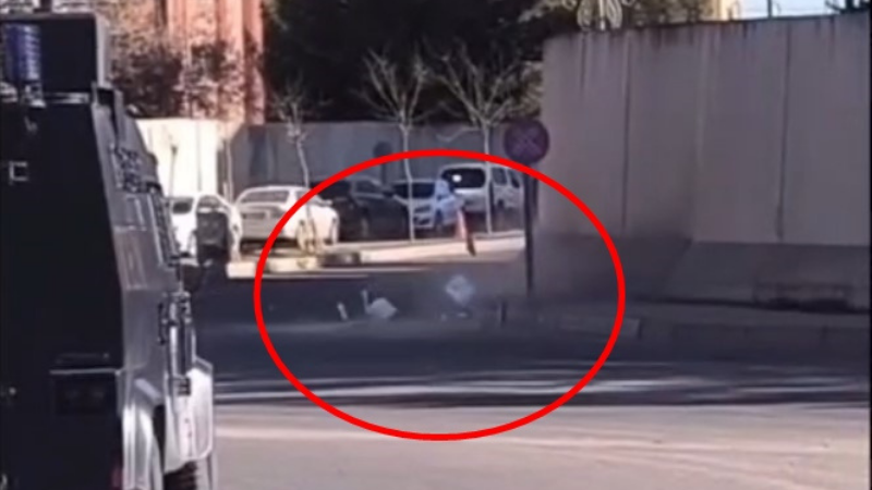 Diyarbakır’da polis lojmanı önünde şüpheli paket paniği!