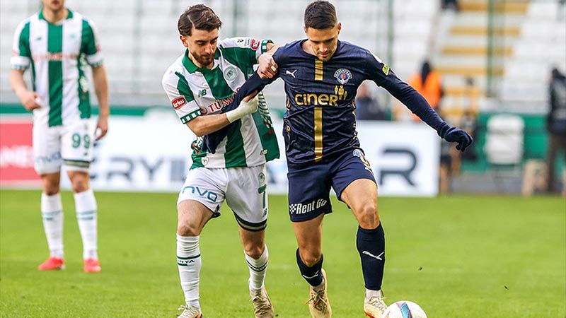 Konyaspor 3-3 Kasımpaşa (Maç sonucu)