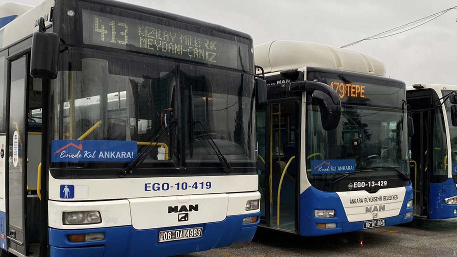 Ankara'da özel halk otobüsleri ücretsiz, abonman ve indirimli yolcu taşımayacak