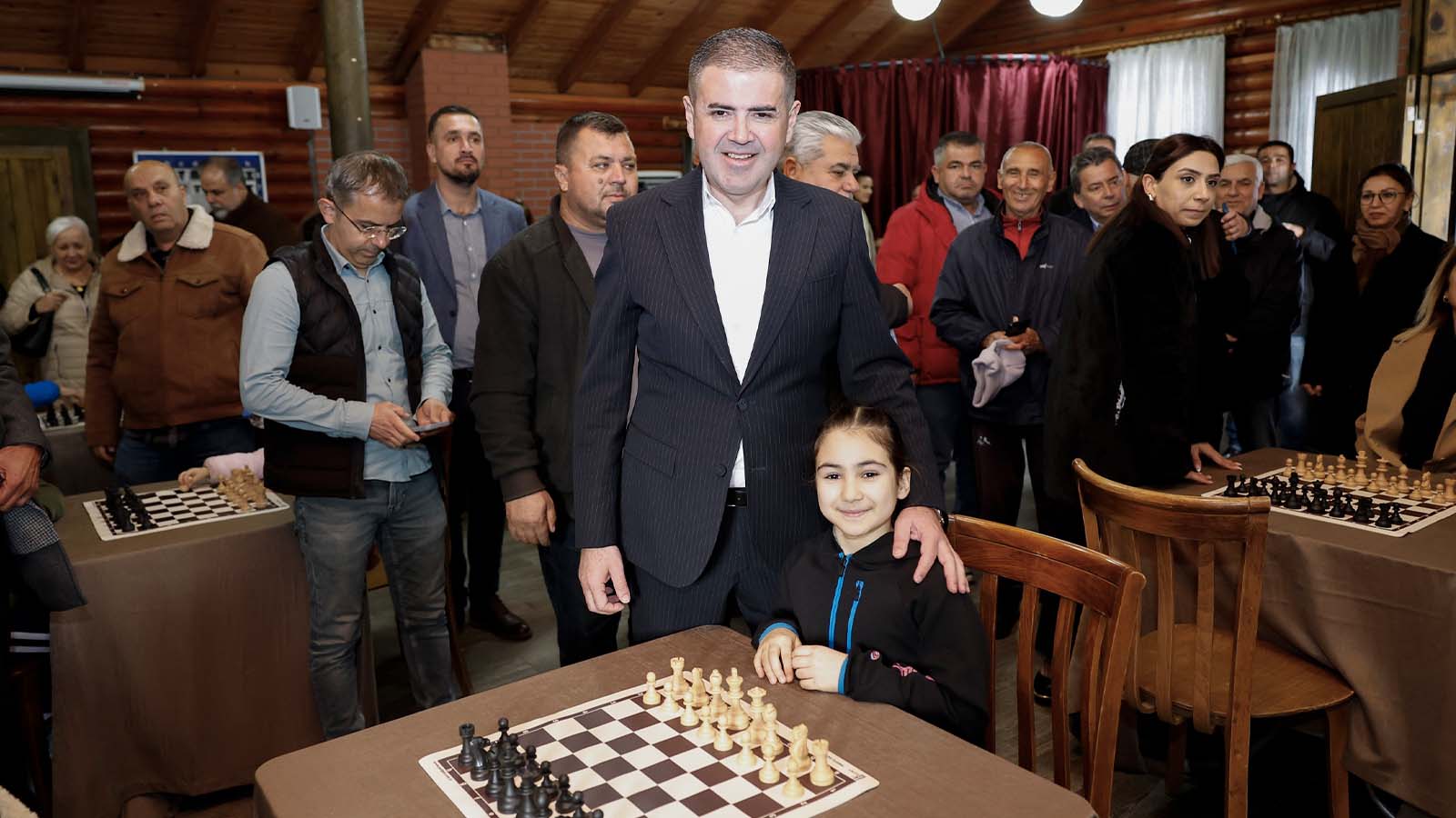 Mezitli Belediyesi'nin Şah-hane Satranç Evi açıldı