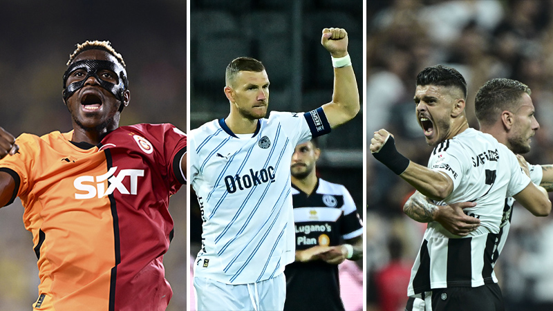 CANLI | Galatasaray, Fenerbahçe ve Beşiktaş Avrupa'da tur peşinde