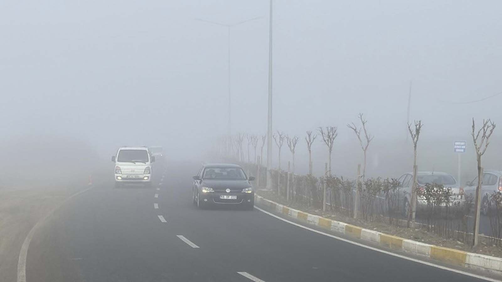 Tekirdağ ve Keşan'da sis etkili oldu