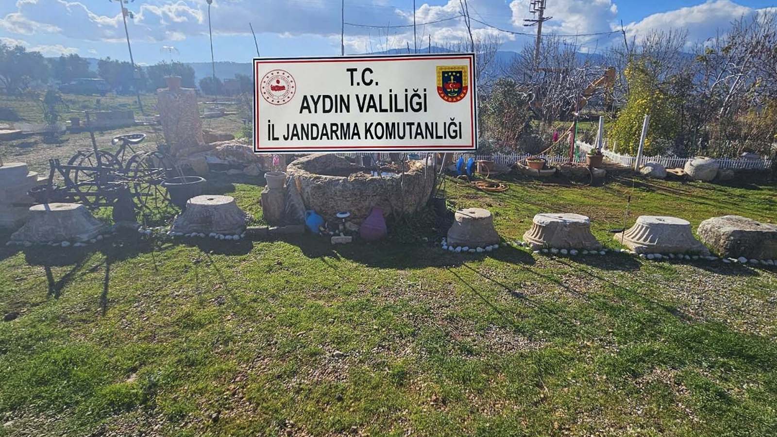 Aydın'da tarihi eser operasyonu: 1 gözaltı