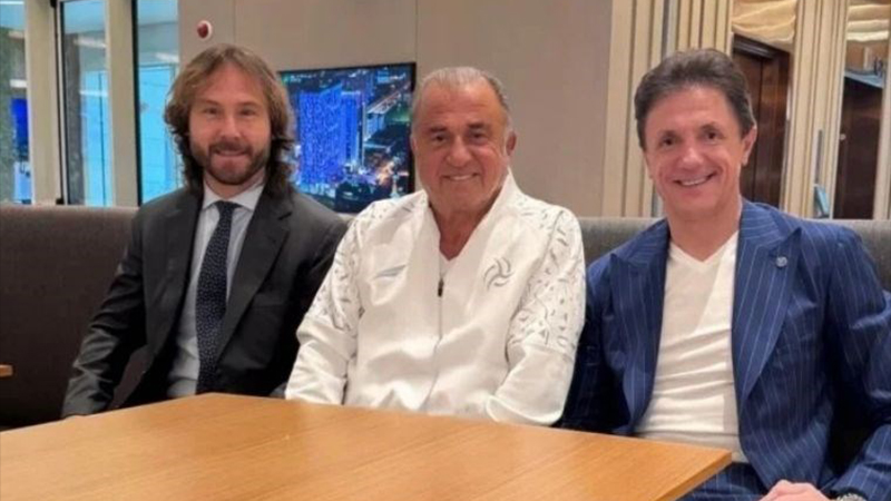 Gheorghe Popescu'dan Fatih Terim'e ziyaret