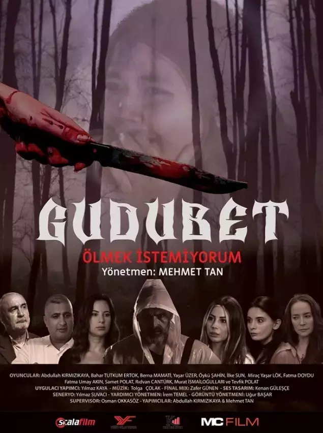Gudubet (Ölmek İstemiyorum) | Yayın Tarihi: 21 Şubat 2025 | Varlıklı bir kadın olan Handan Hanım, büyük malikanesinde tek başına yaşar. Kızları Funda, Senem, Neslihan, oğlu Haluk ve torunu Nimet (Gudubet ) onun yasal mirasçılarıdır. İhtiraslı bir kadın olan Funda, mirasa tek başına sahip olmak ister ve bunun için sorunlu olarak gördüğü tüm kardeşlerini öldürmek ister. 