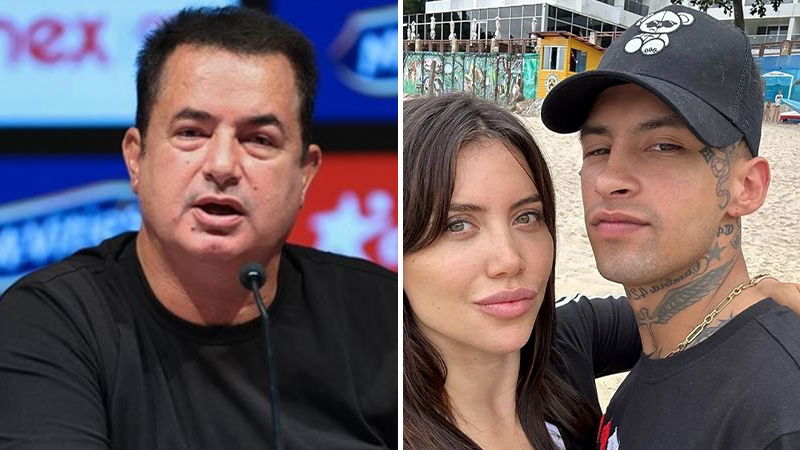 Acun Ilıcalı'dan Wanda Nara ve sevgilisi L-Gante'yi İstanbul'a getirdiği iddialarına yanıt