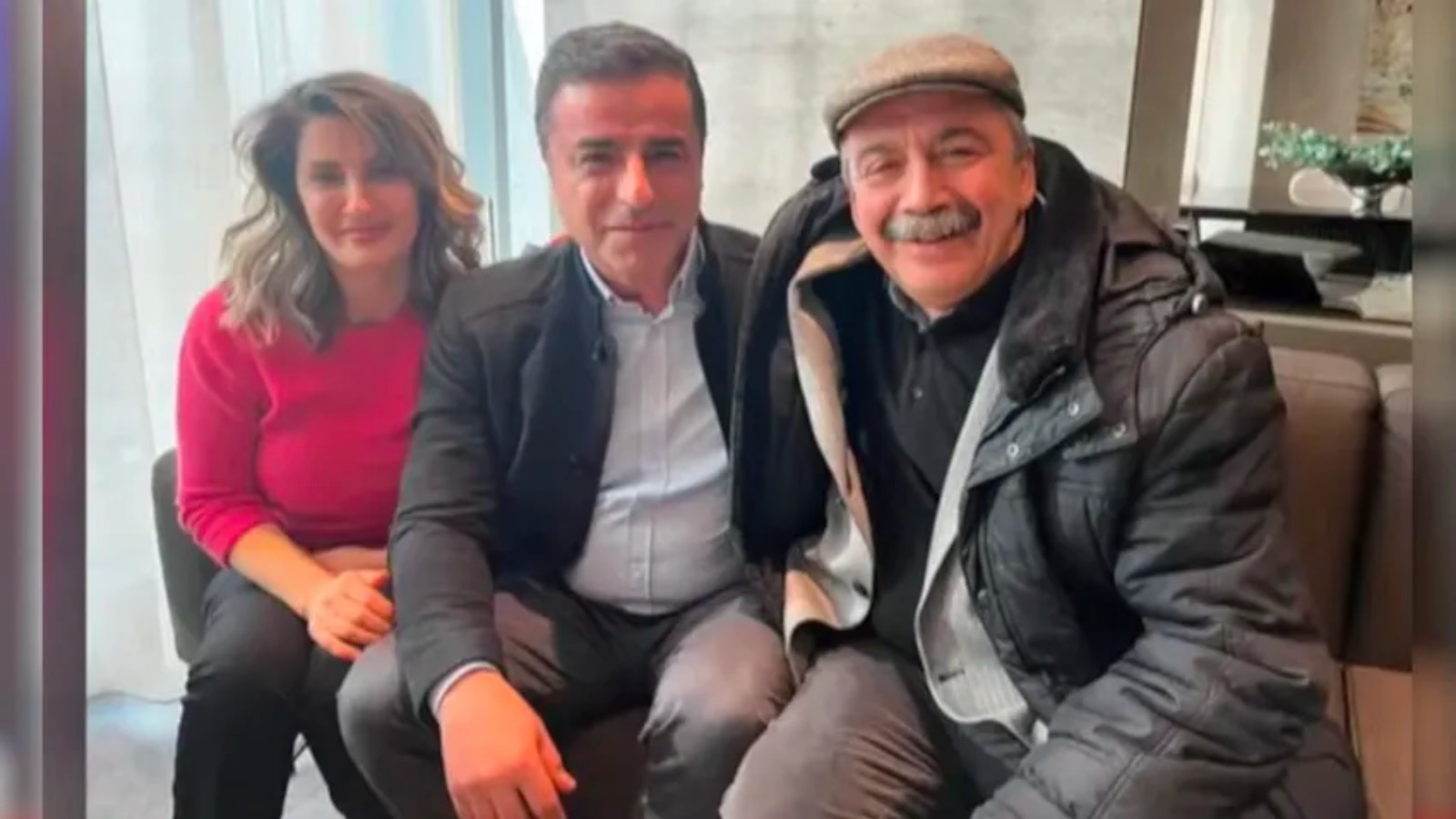 Ultima fotografie a lui Selahattin Demirtaş, care a primit permisiune specială pentru a însoți Başak Demirtaş  