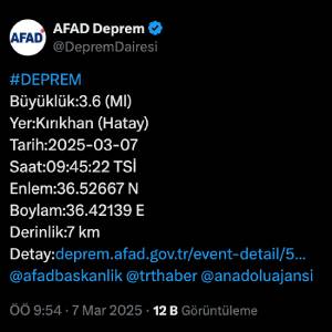 hatay deprem