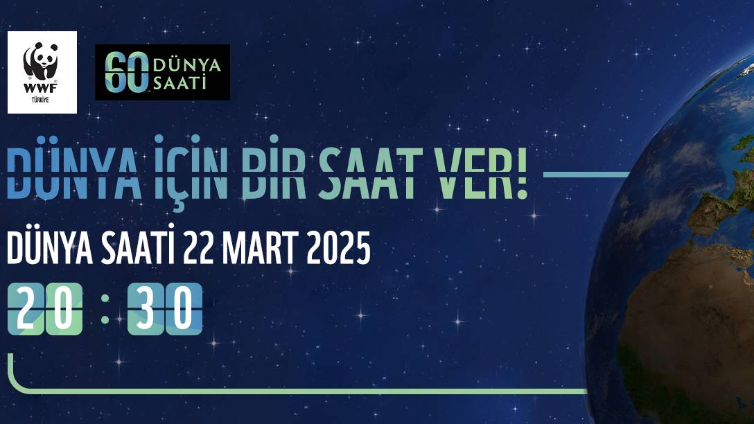 Çevre hareketi Dünya Saati, herkesi "dünya için en büyük saati" toplamaya  çağırıyor: "Bir saatini dünyaya ver, geleceğe zaman kazandır"