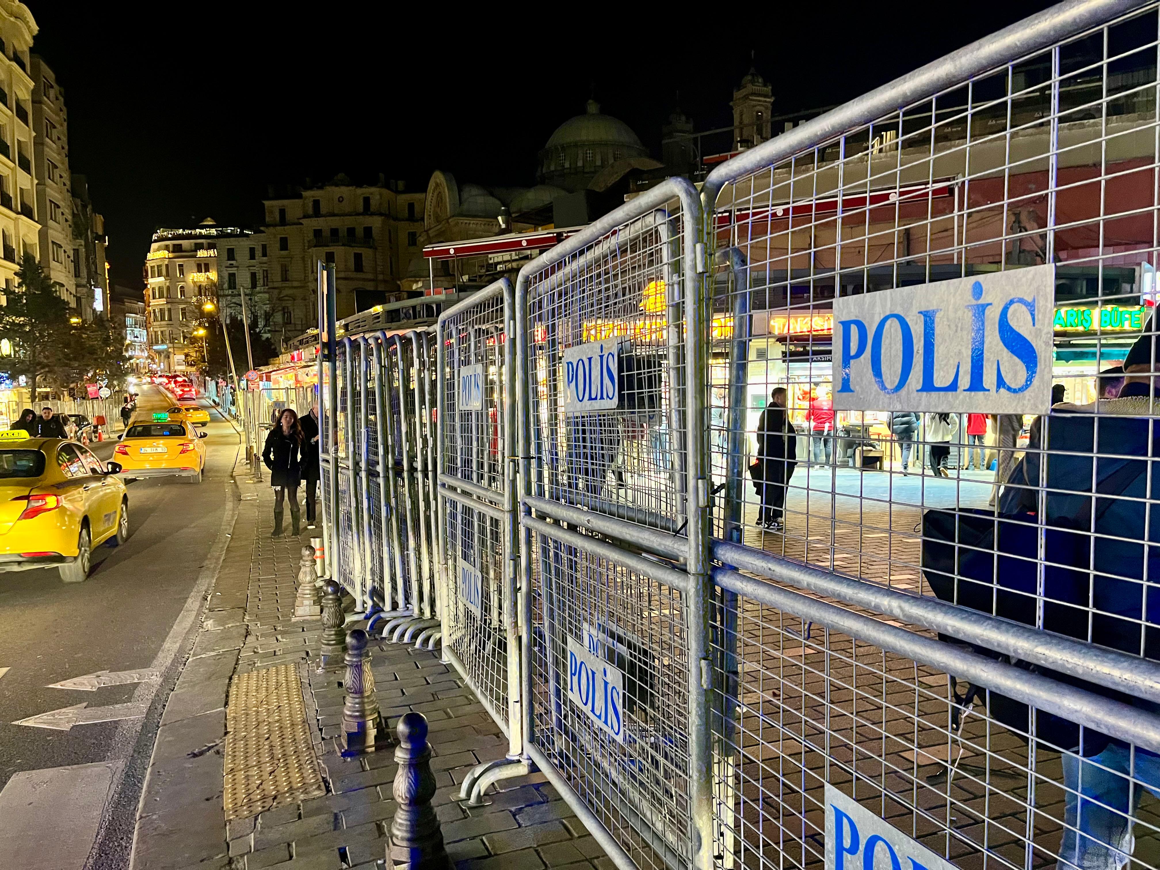 Taksim Meydanı'ndan Sıraselviler Caddesi istikameti