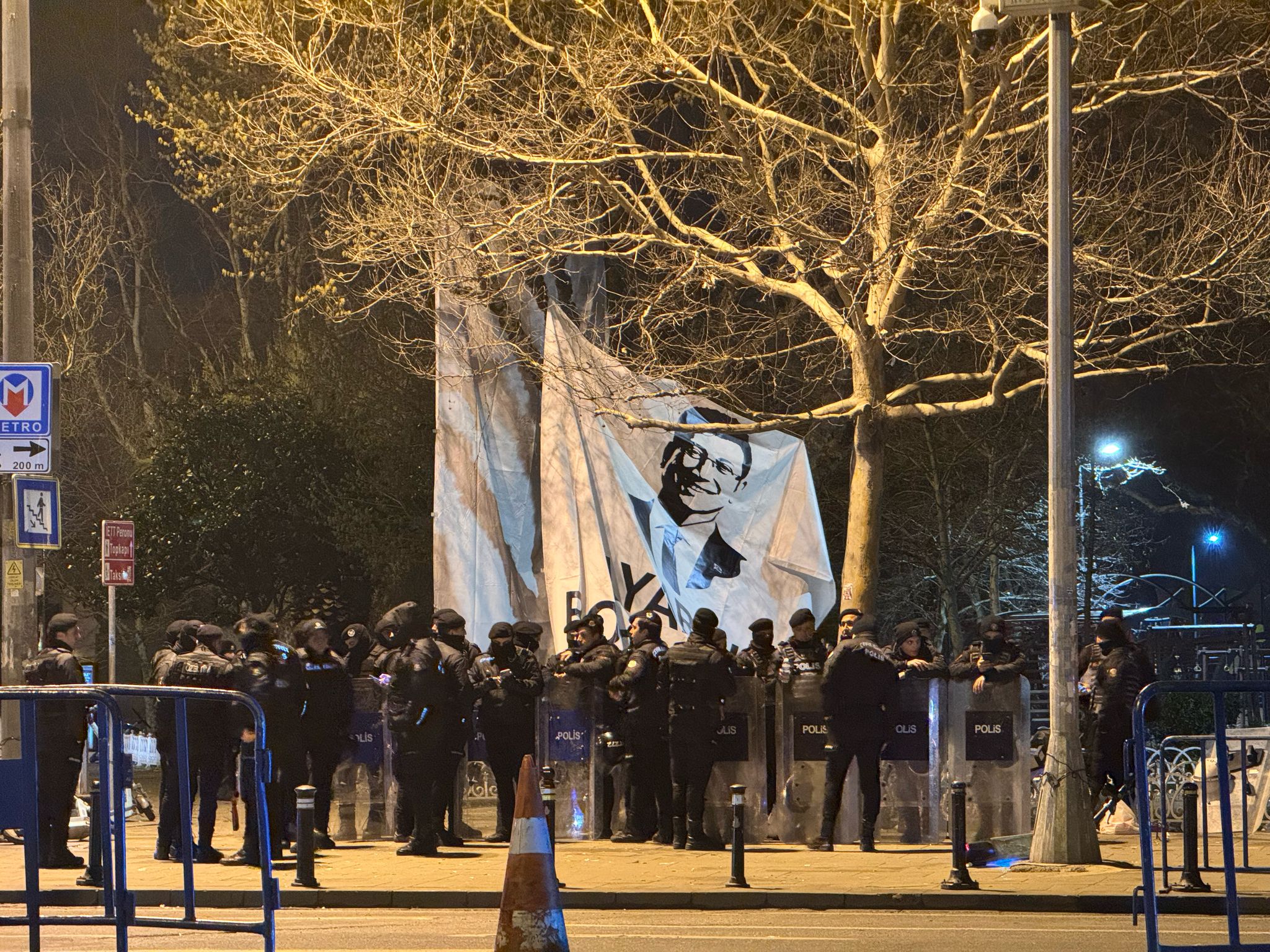 İzmir'de protesto