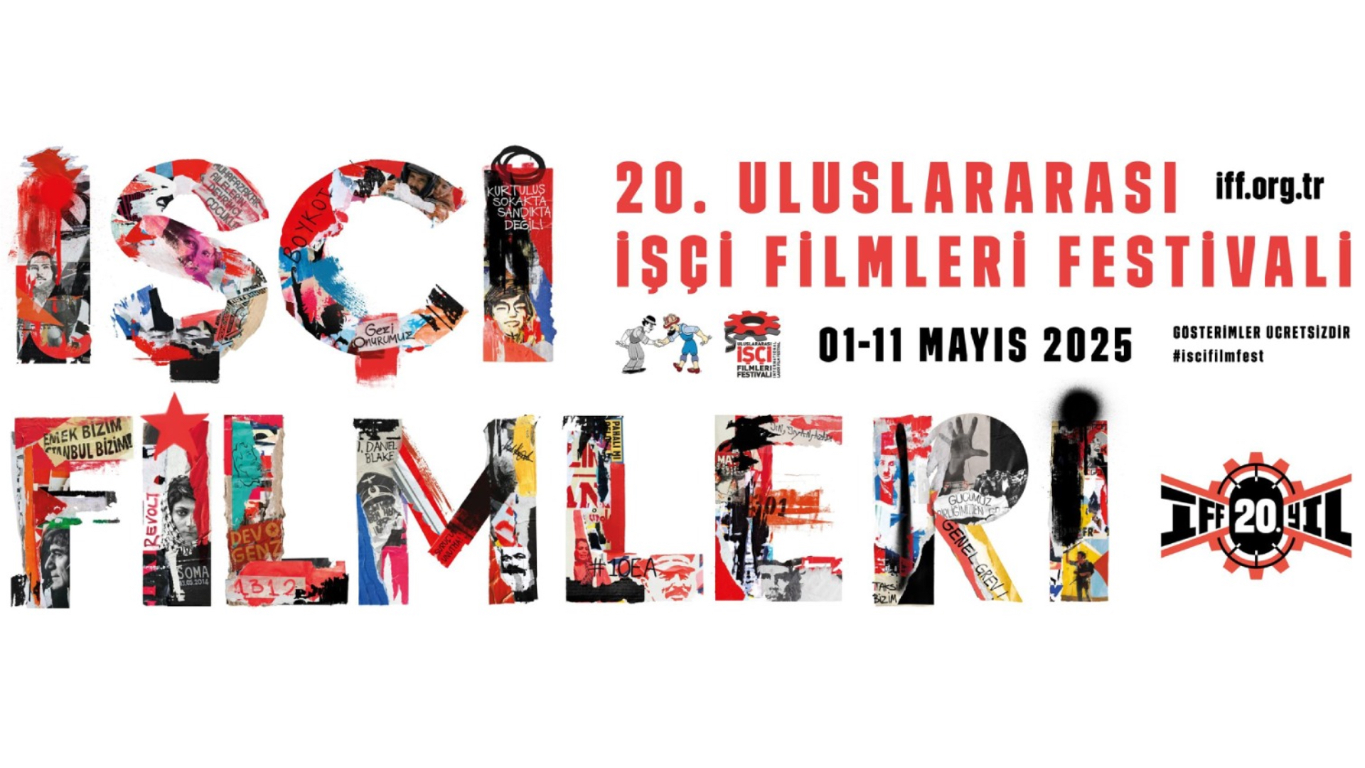 20. Uluslararası İşçi Filmleri Festivali İstanbul, Ankara ve İzmir'de seyircilerle buluşuyor