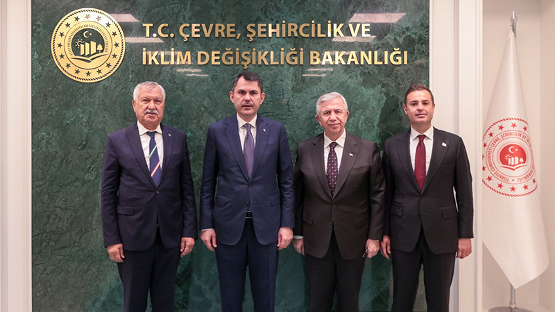 Murat Kurum; Mansur Yavaş, Ahmet Akın ve Zeydan Karalar ile bir araya geldi