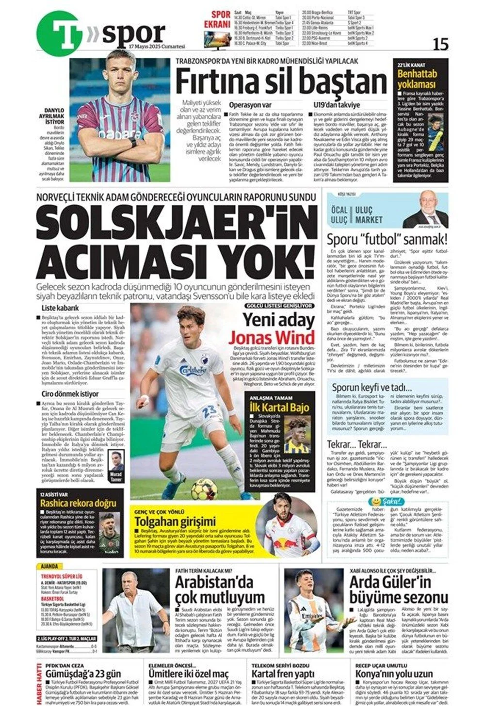 "Aslan büyük oynuyor", "Osimhen çılgınlığı": İşte günün spor manşetleri