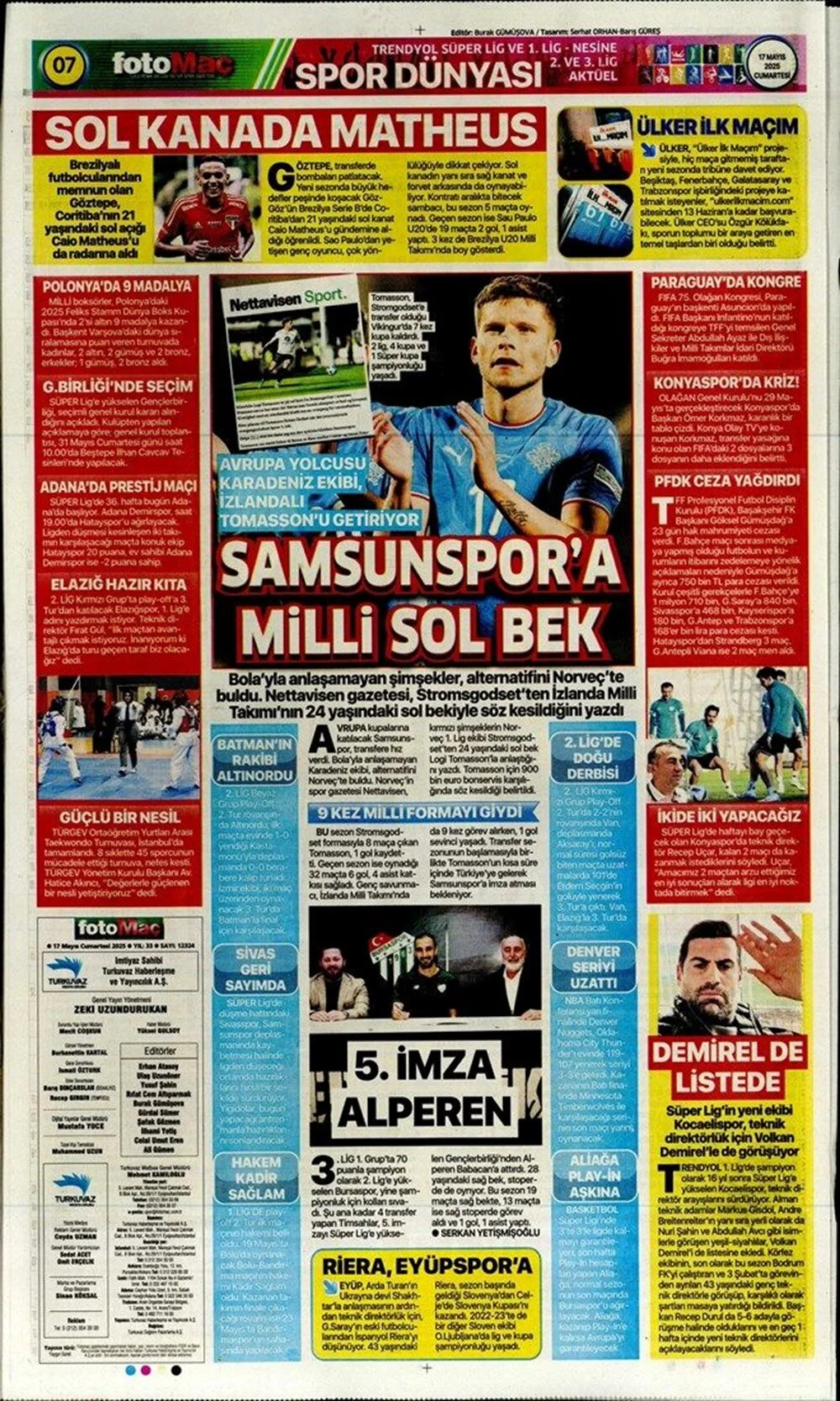 "Aslan büyük oynuyor", "Osimhen çılgınlığı": İşte günün spor manşetleri