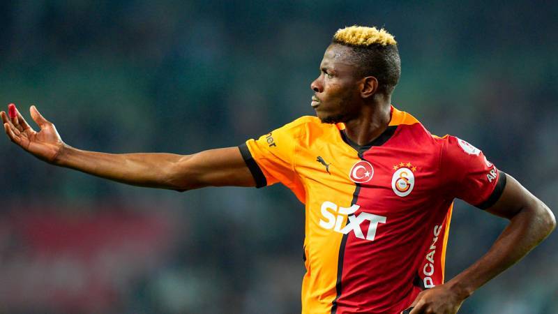 Süper Lig'in gol kralı Victor Osimhen!