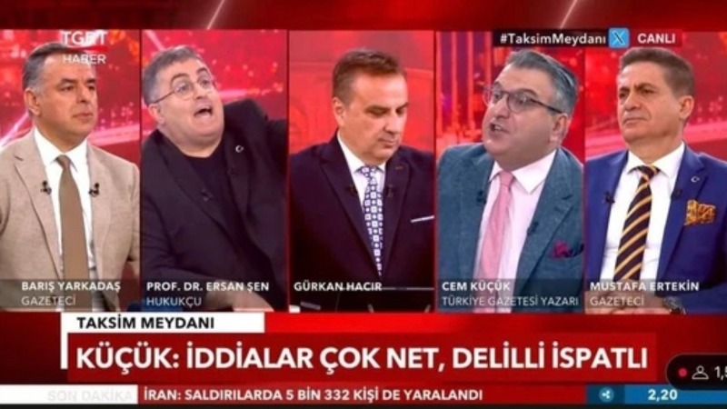 Ersan Şen ve Cem Küçük arasında 'tutuklama' tartışması: Ne yapabilirsiniz ya, bir gücünüz mü var?
