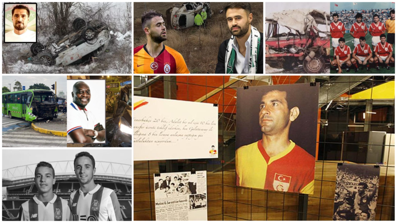 Futbol dünyasını yasa boğan trafik kazaları